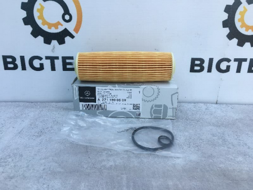 Фильтр масляный OM271 Mercedes Benz A2711800509 фото 2