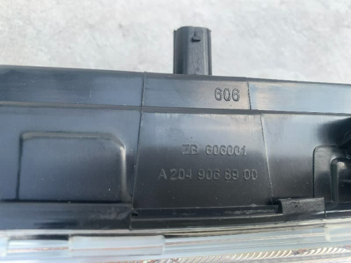 Фара дневного света левая (ДХО) Mercedes Benz A0999065300 фото 9